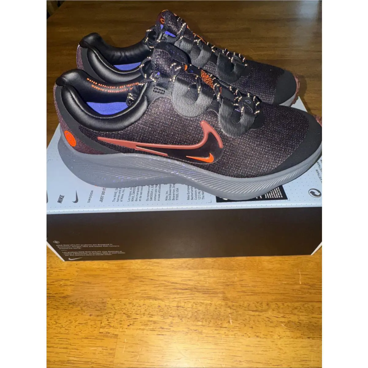 Nike shoes - Nike Zoom Winflo 8 SHIELD - DC3727 200 - Bronze Eclipse/Black-Redstone (UPC: 195242834725) 4