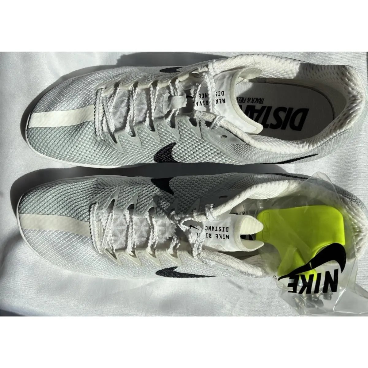 Nike shoes - Nike Zoom Rival - Zoom Rival - DC8725-100 - White/Black-Metallic Silver (UPC: 0196151734182) 6