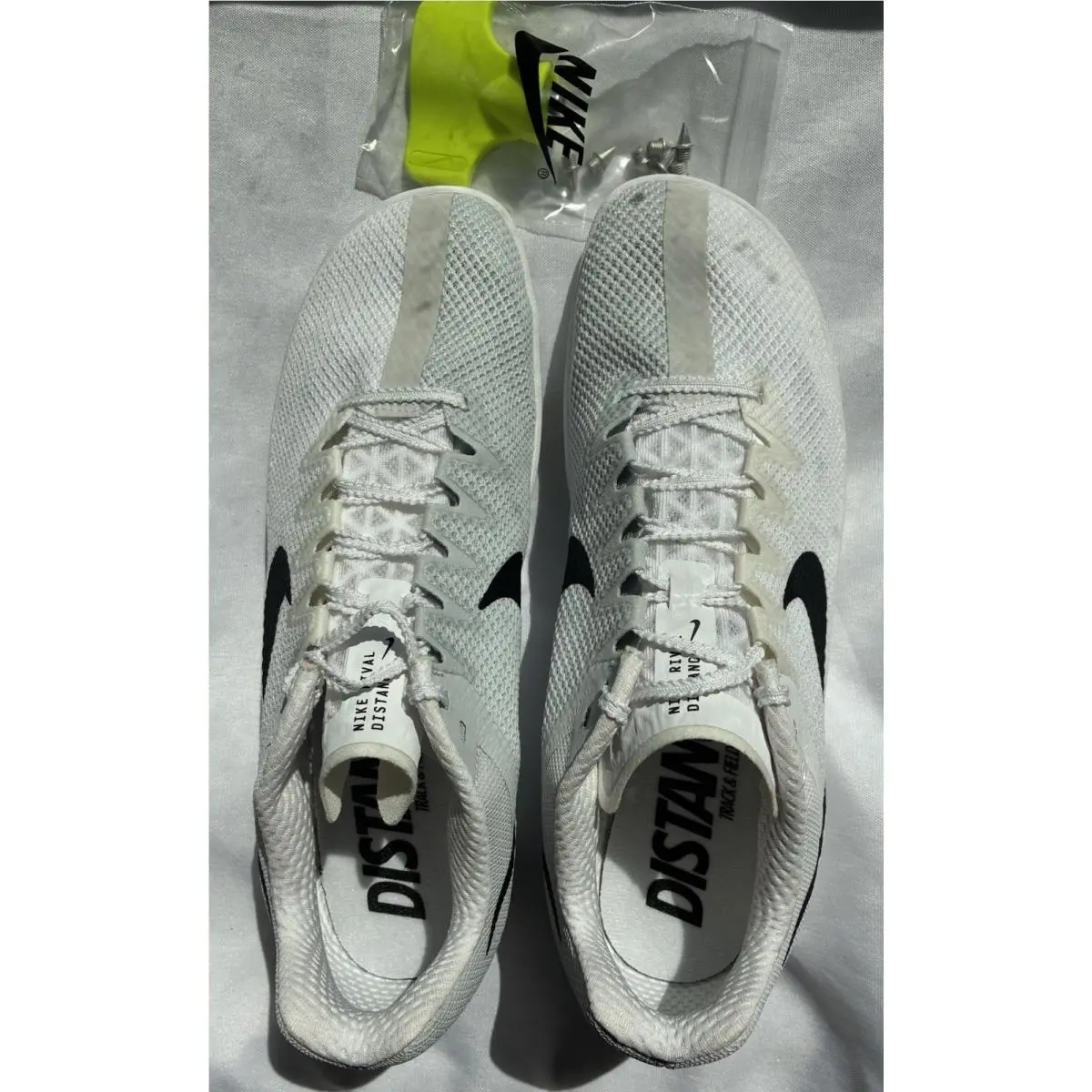 Nike shoes - Nike Zoom Rival - Zoom Rival - DC8725-100 - White/Black-Metallic Silver (UPC: 0196151734182) 5