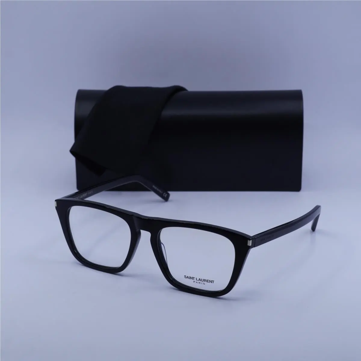 Saint Laurent SL343 003 Black 55mm Eyeglasses by Yves Saint Laurent
