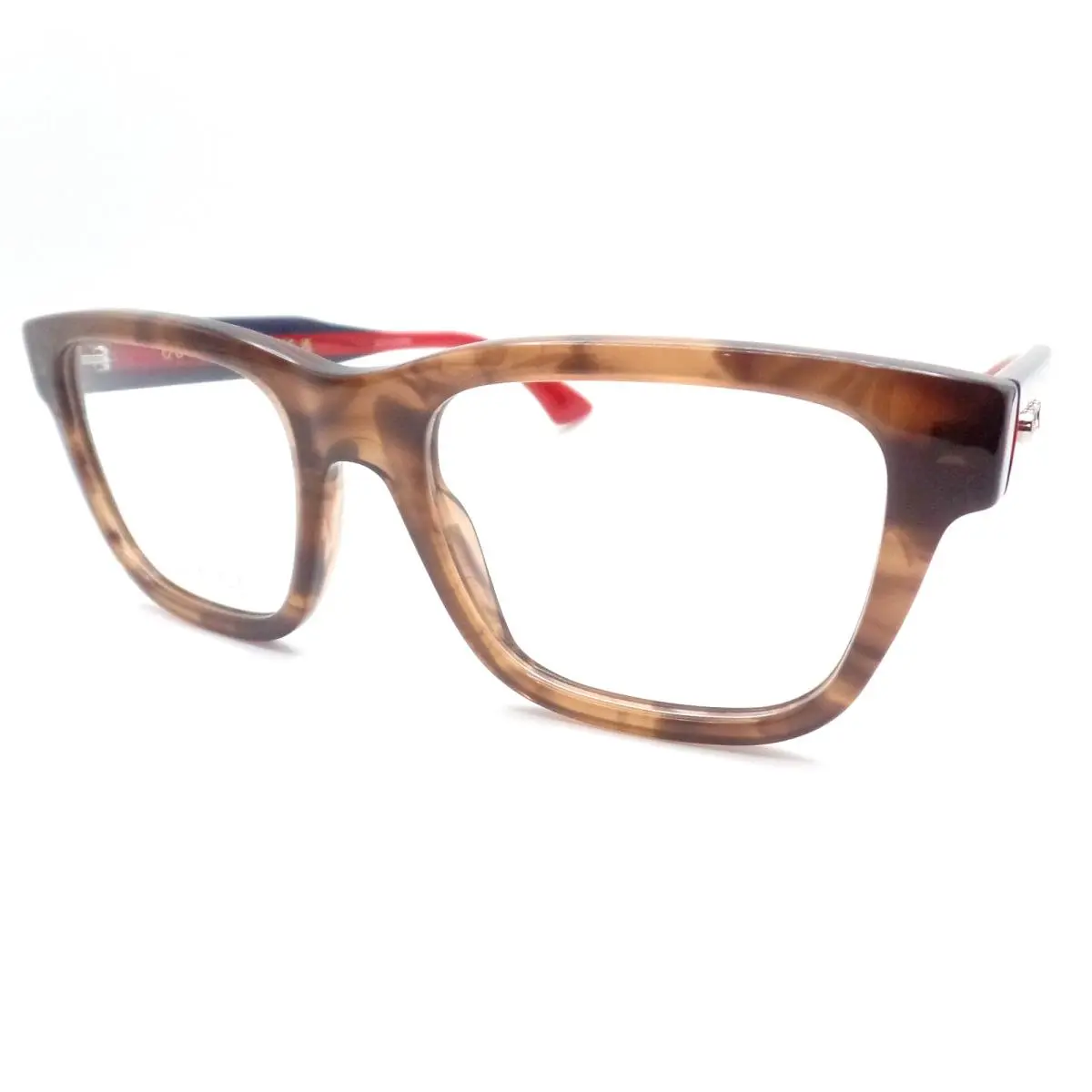 GG1870 003 Havana Blue 53mm RX Eyeglasses Frames by Gucci