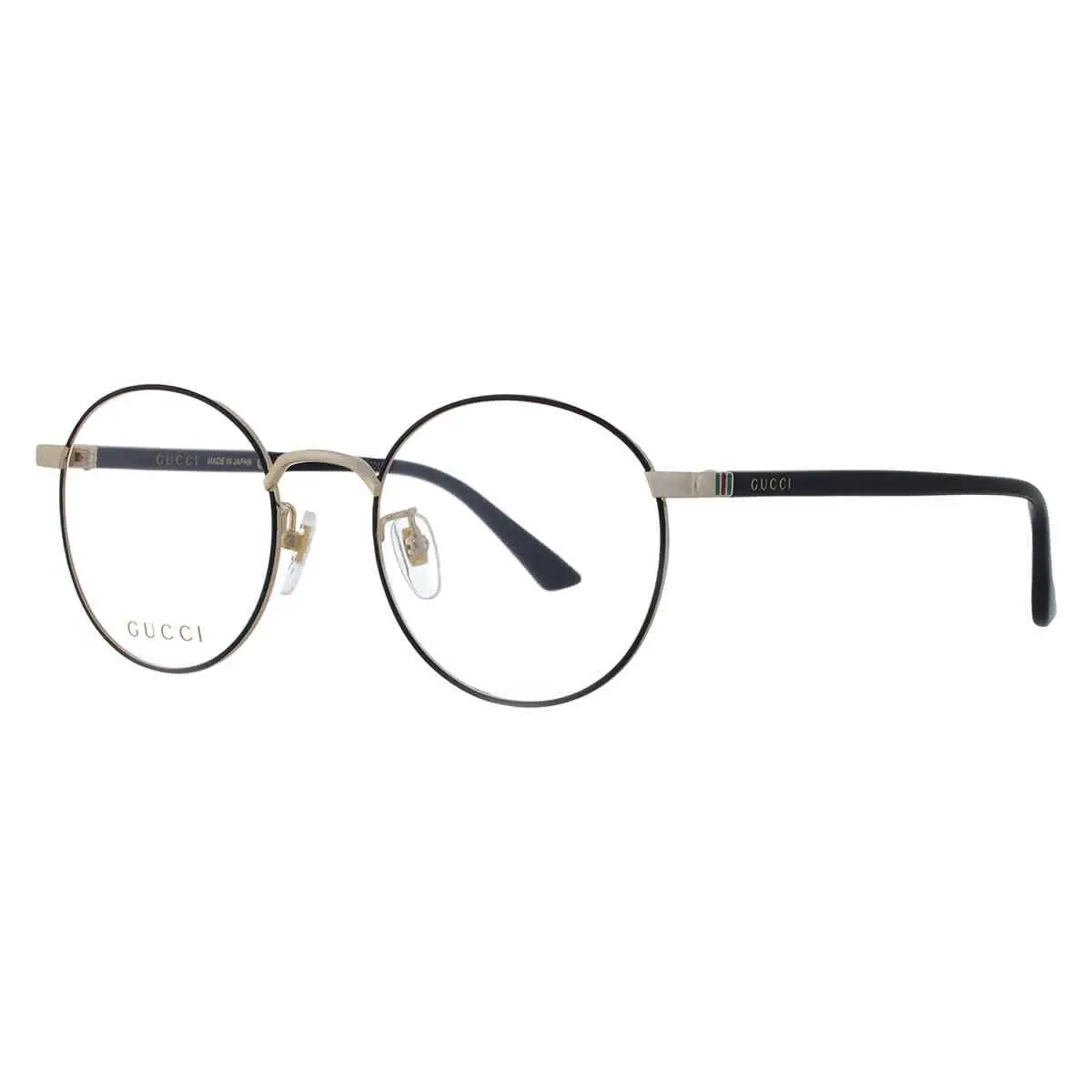 Gucci Demo Round Unisex Eyeglasses GG0297OK 003 52 GG0297OK 003 52