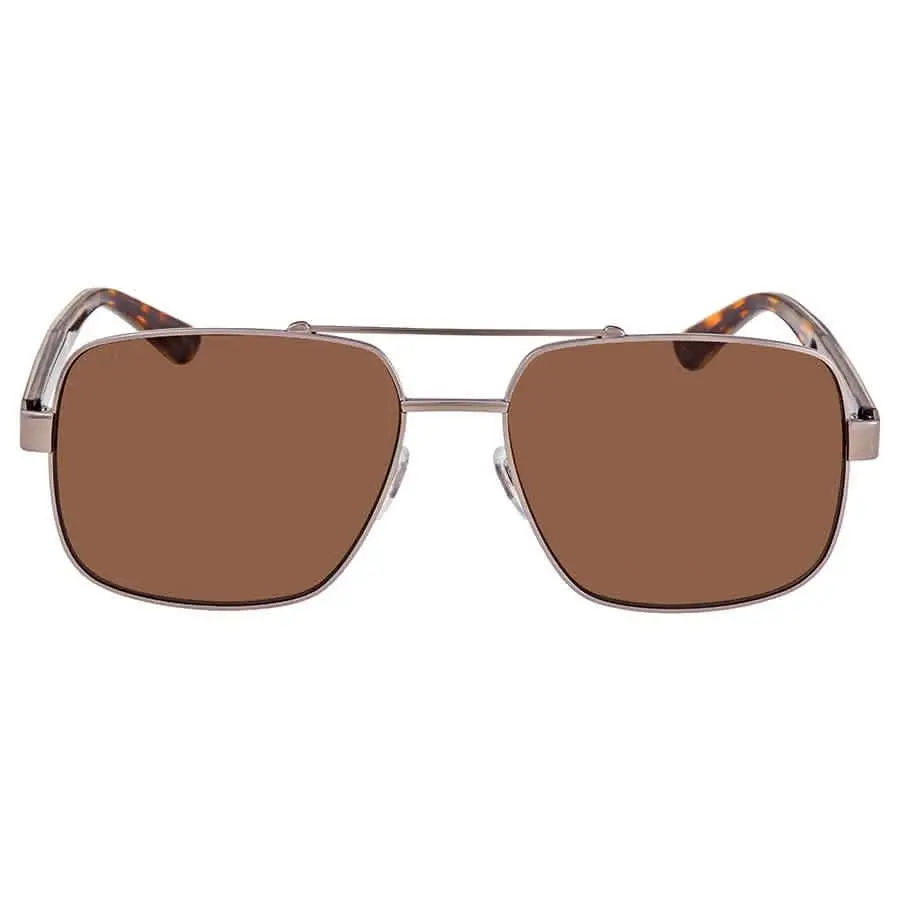 Crystal Brown Square Sunglasses GG0529S 002 60 GG0529S 002 60 by Gucci