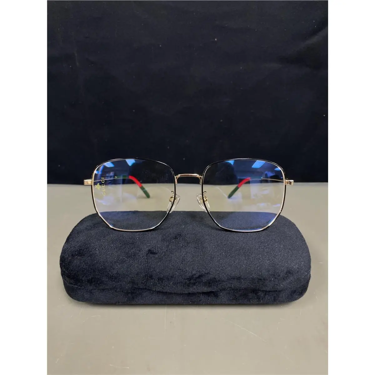 GG0396O 001 Demo Lenses by Gucci