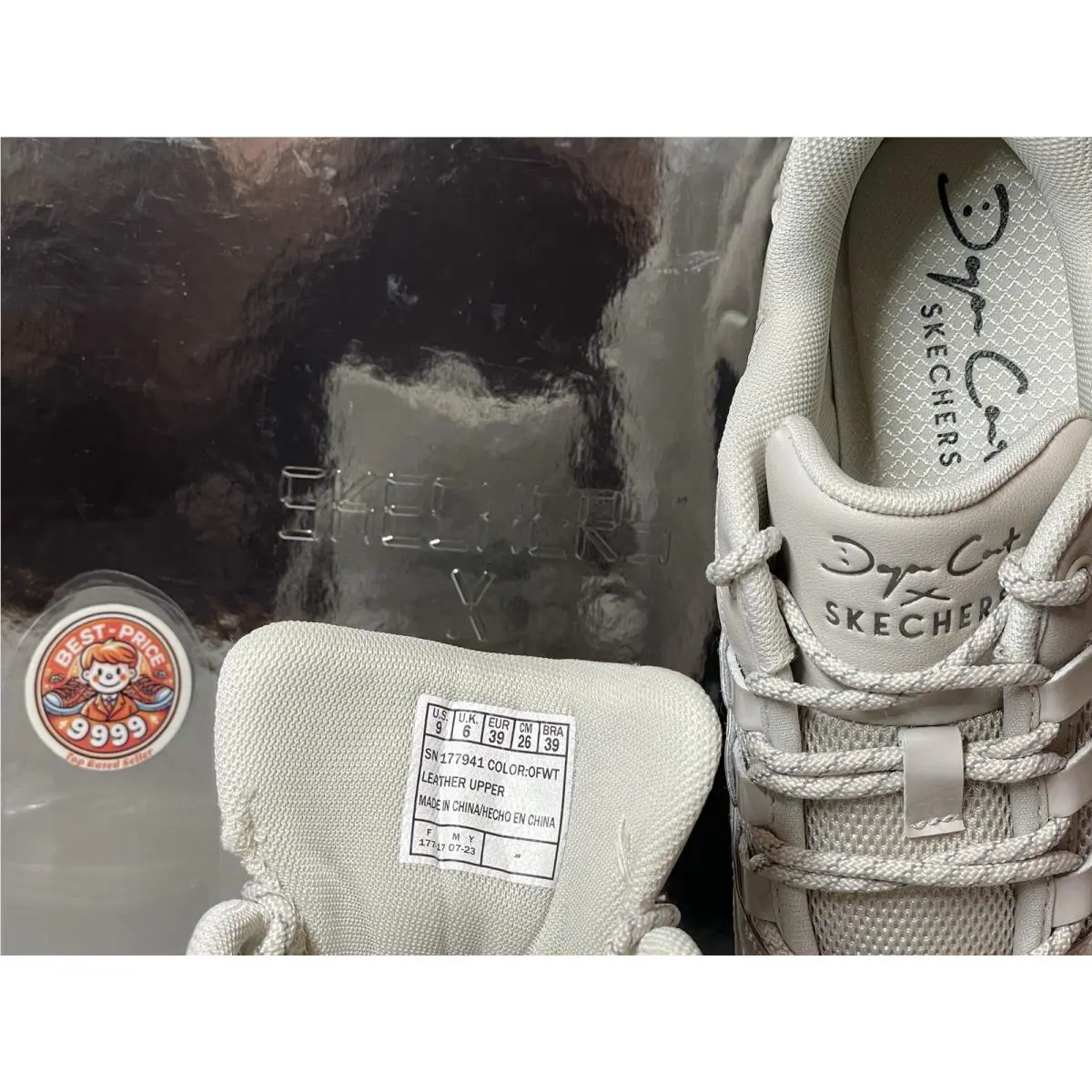 Skechers shoes - 177941/OFWT - 177941/OFWT - Off White 8