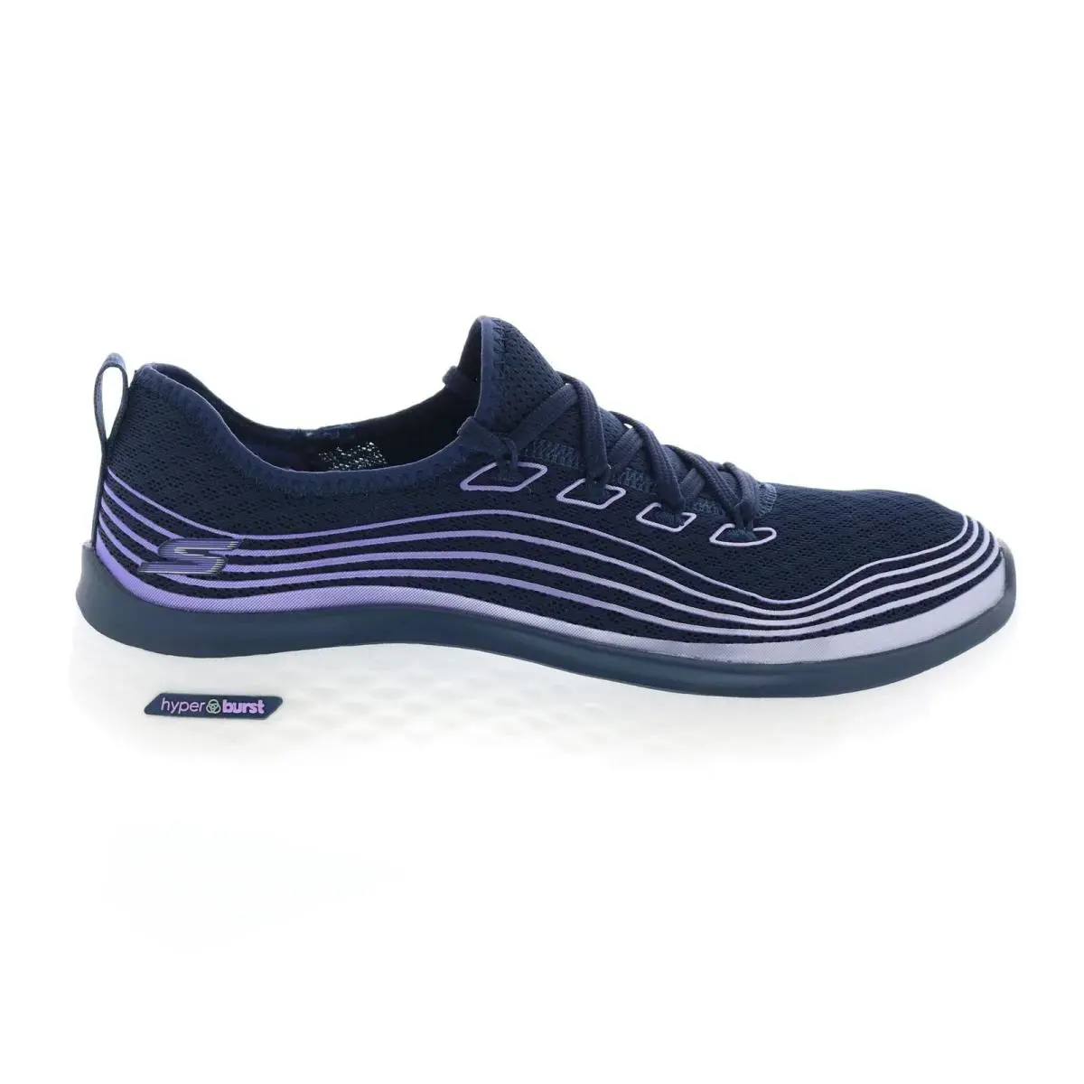Skechers shoes - Skechers Go Walk Hyper Burst Valar - Navy/ Lavendar 0