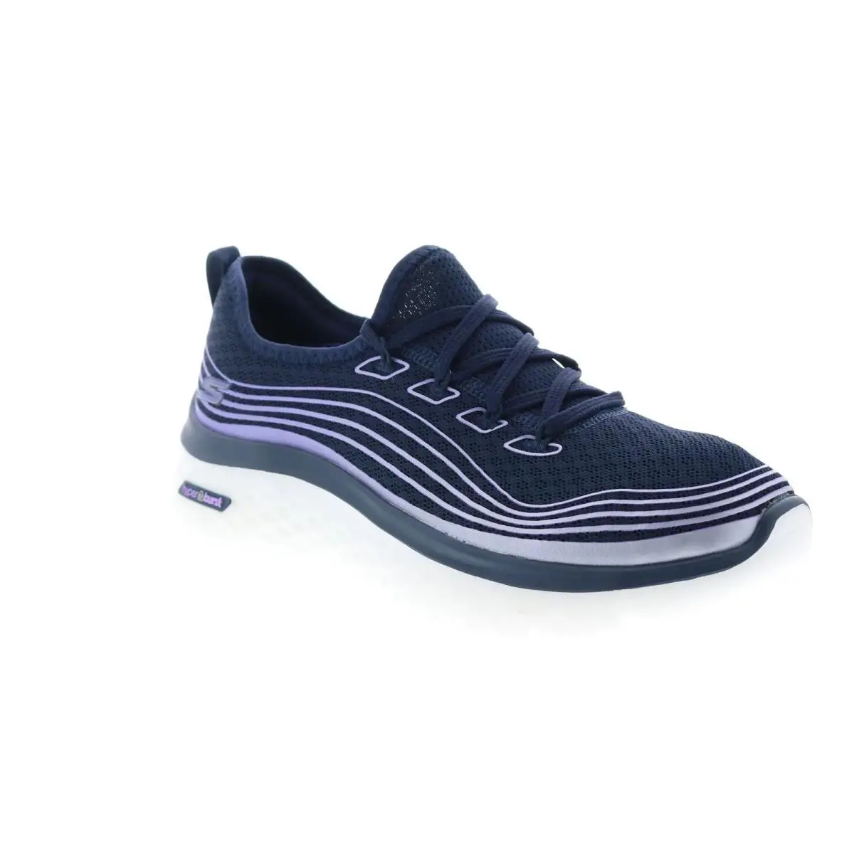 Skechers shoes - Skechers Go Walk Hyper Burst Valar - Navy/ Lavendar 1