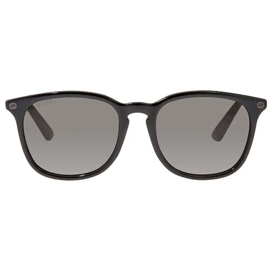 Grey Square Unisex Sunglasses GG0154SA 001 53 GG0154SA 001 53 by Gucci