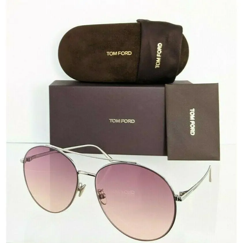 Tom Ford Sunglasses FT TF 0757 16F TF757 Cleo 61mm Frame