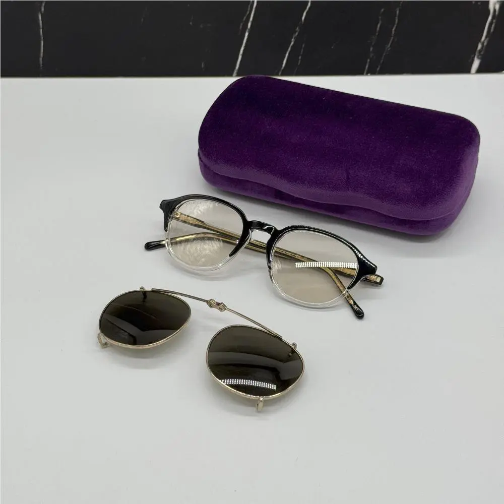 Gucci GG1212S 002 Sunglasses Men Round Black Eyewear