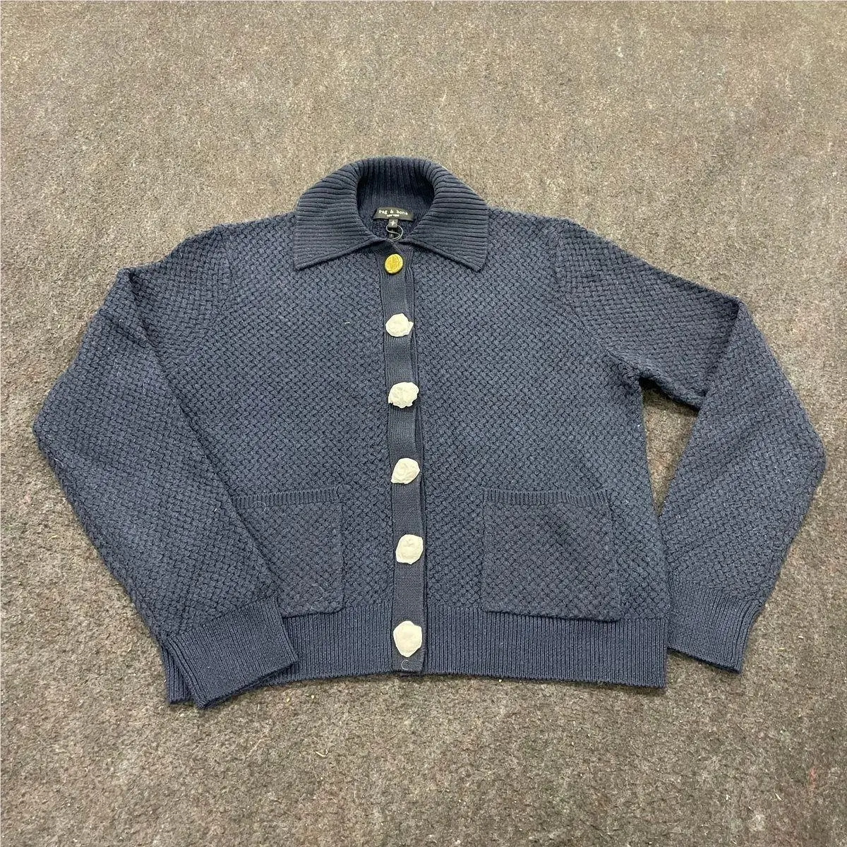 Rag Bone Jax Cardigan Sweater Women`s Size S Salute