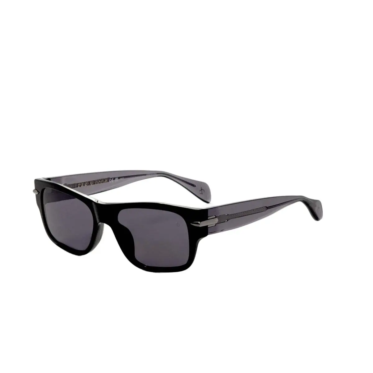 Rag Bone Men`s 55 mm Black Sunglasses RNB5057-S-807-55
