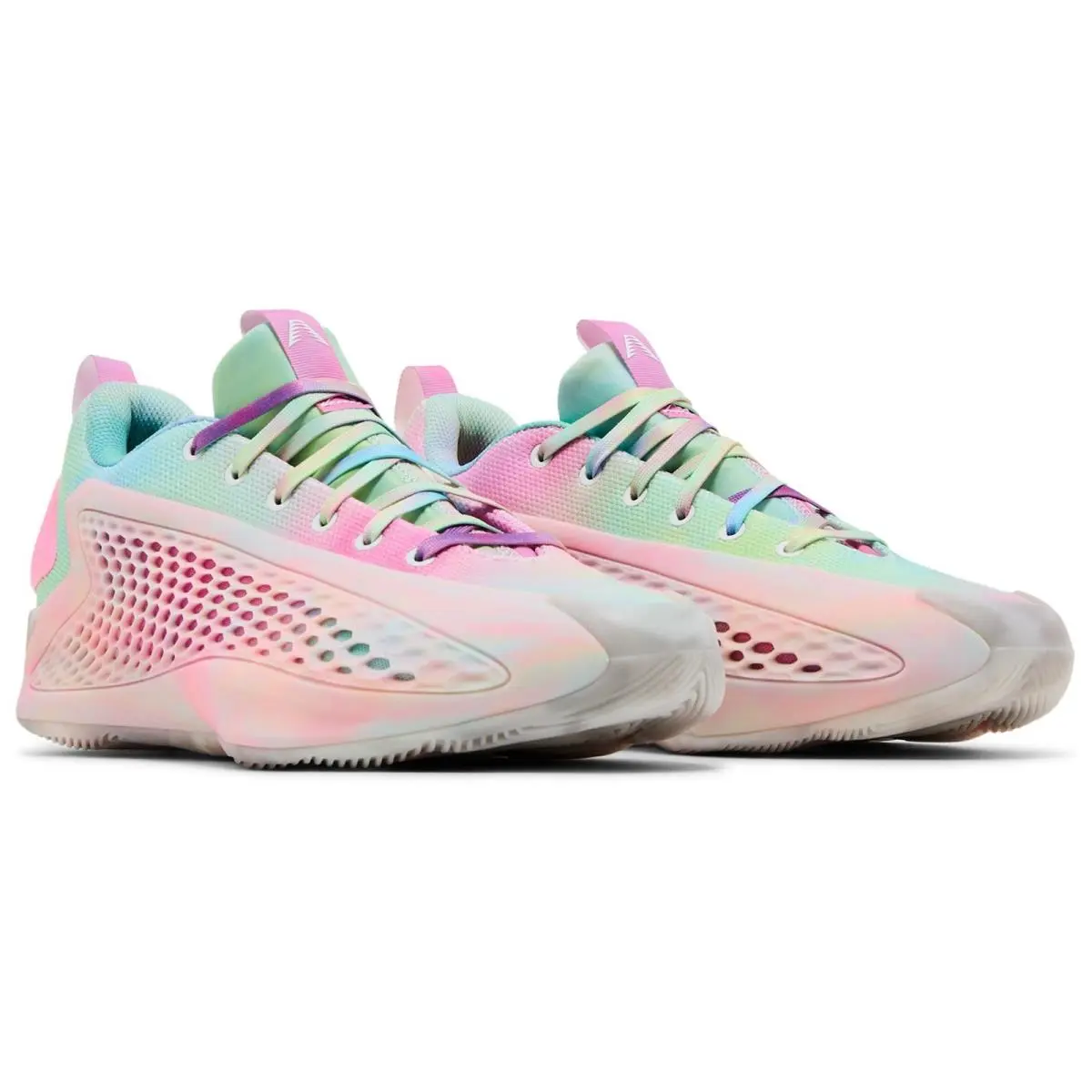 Adidas shoes - Cloud White/Acid Orange/Bliss Pink 5