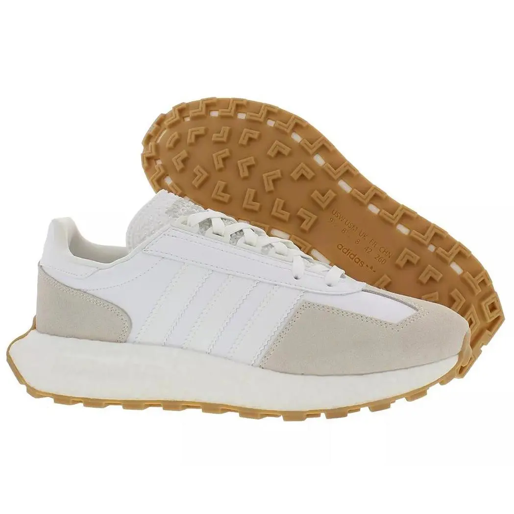 Men`s Adidas Originals HR1421 Retropy E5 White/gum Running Sneakers Shoes