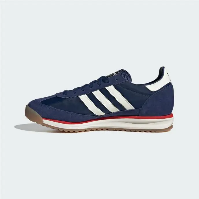 Adidas Originals SL 72 RS Men`s Size Shoes JR8789 Dark Blue / Off White / Red