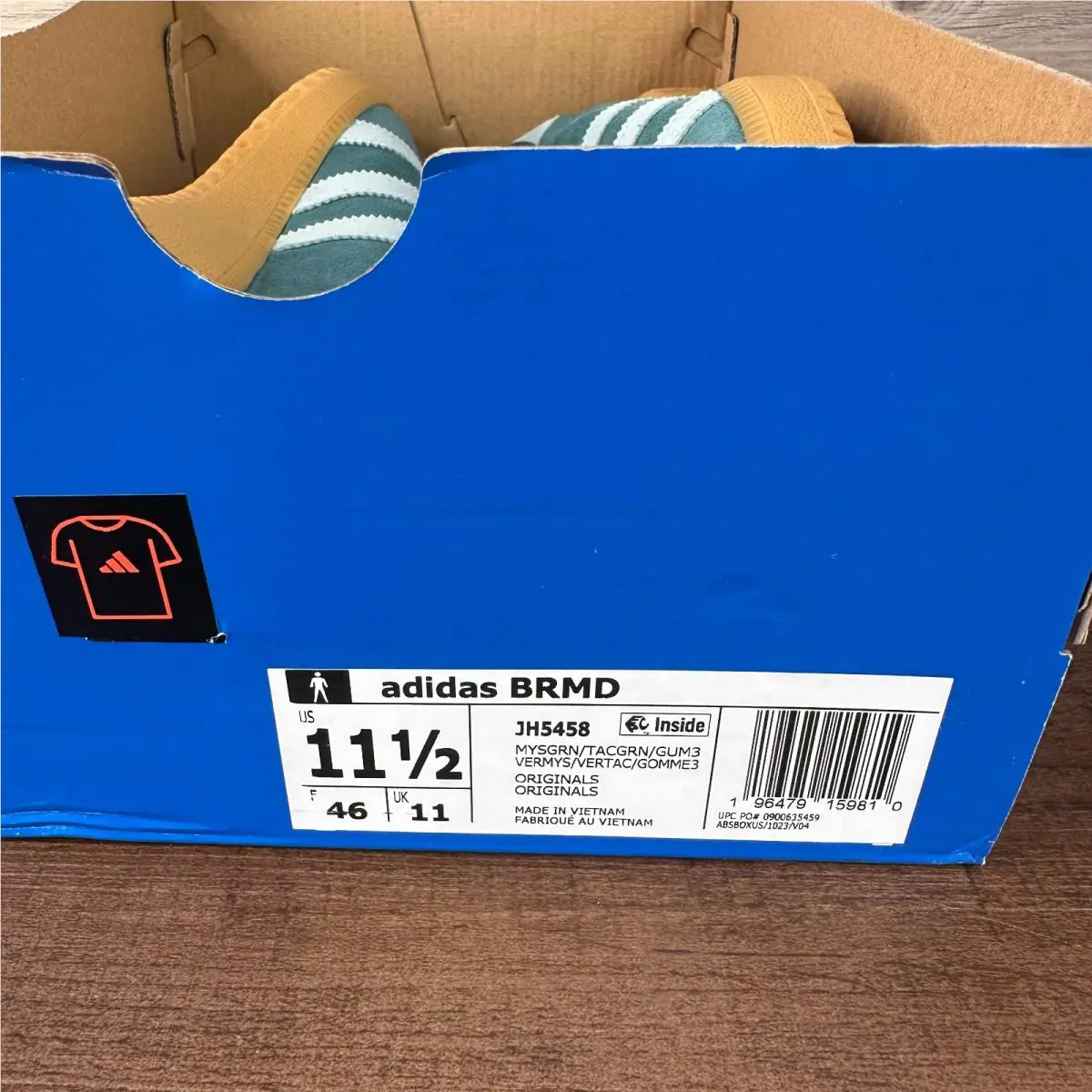 Adidas shoes - Adidas BRMD - BRMD - JH5458 - Green (UPC: 196479159827) 7