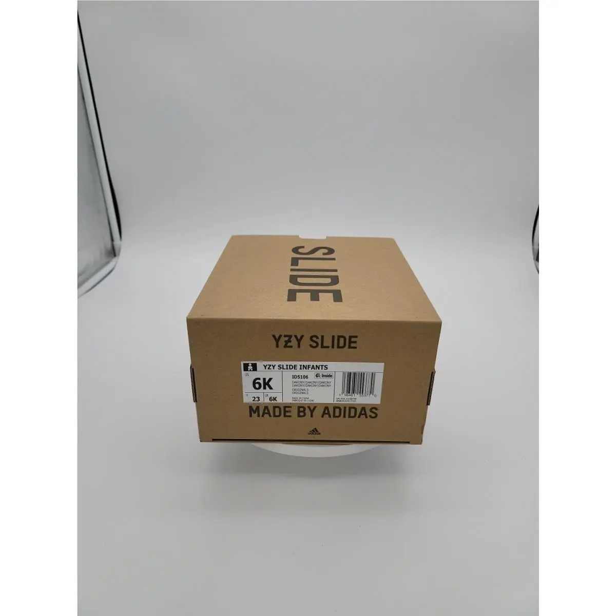 Adidas shoes - adidas Yeezy Slide - Yeezy Slide - ID5106 - Black (UPC: 196461553770) 9