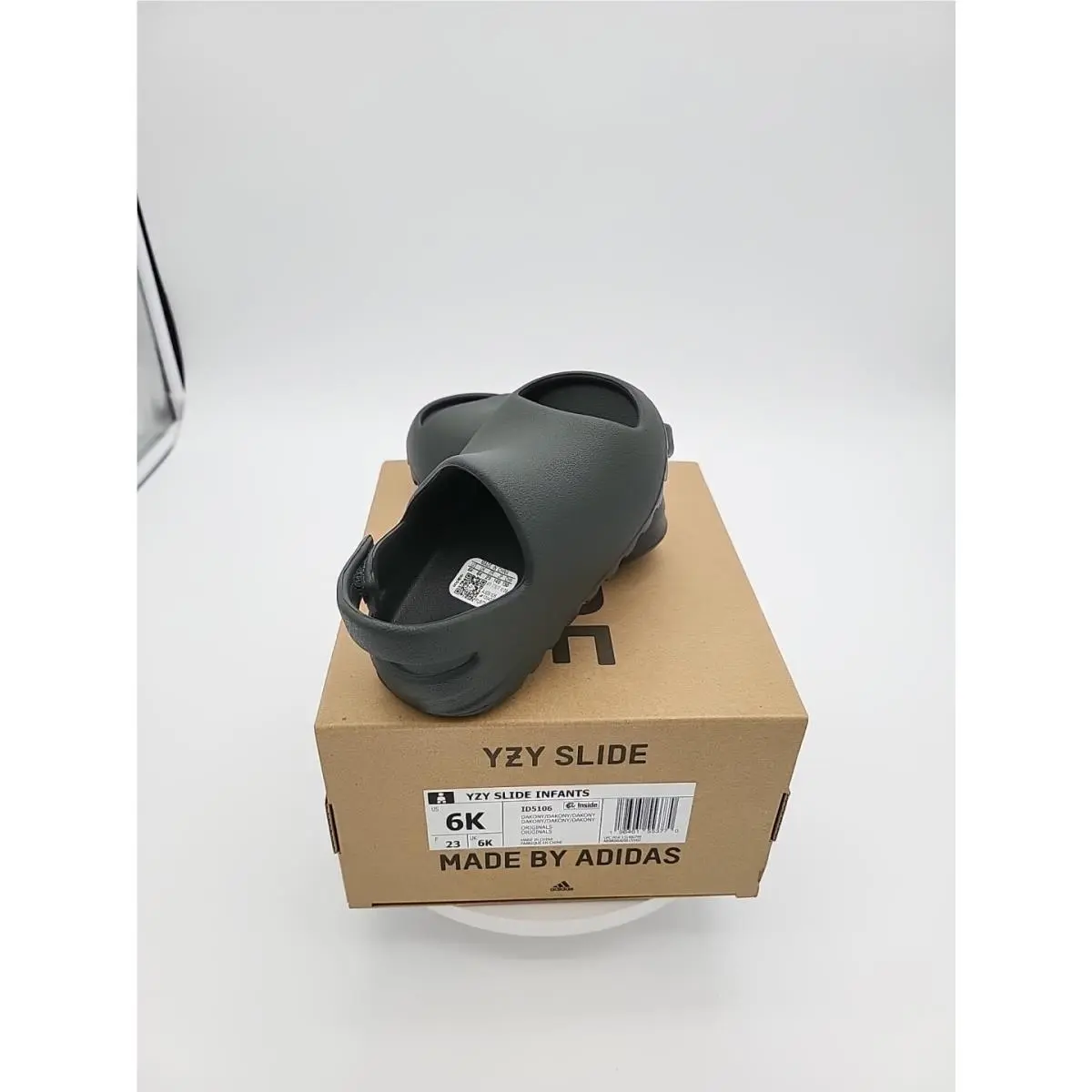 Adidas shoes - adidas Yeezy Slide - Yeezy Slide - ID5106 - Black (UPC: 196461553770) 0