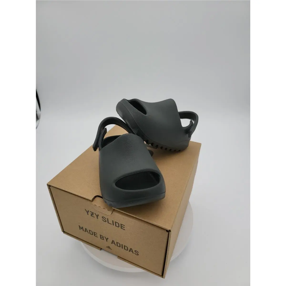 Adidas shoes - adidas Yeezy Slide - Yeezy Slide - ID5106 - Black (UPC: 196461553770) 3