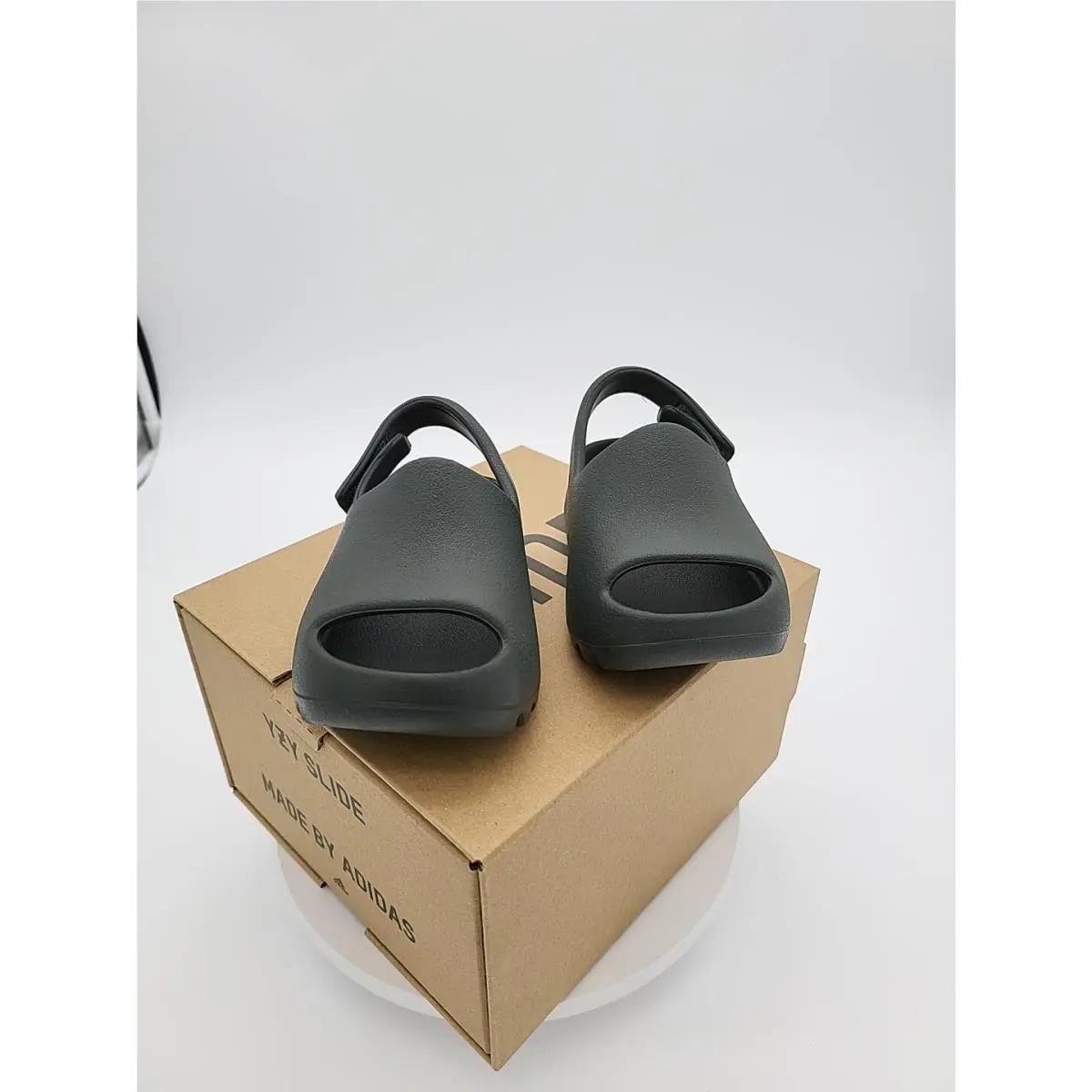 Adidas shoes - adidas Yeezy Slide - Yeezy Slide - ID5106 - Black (UPC: 196461553770) 4