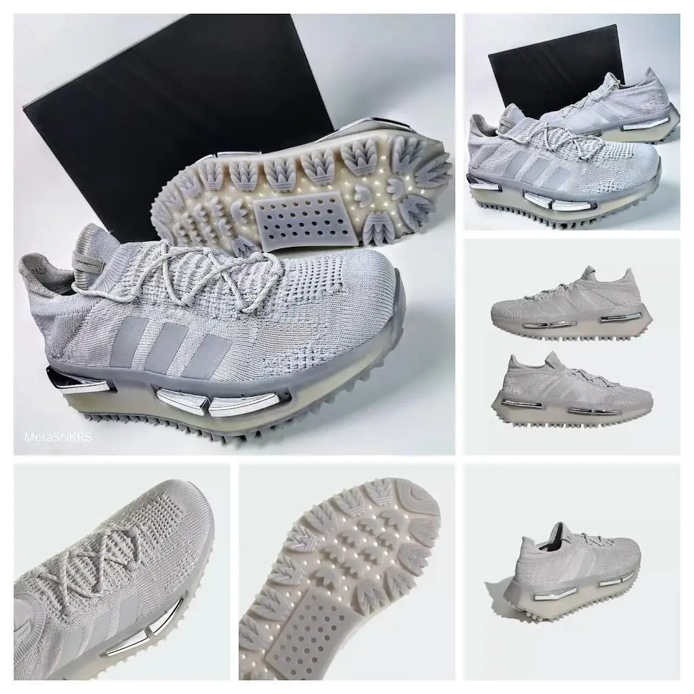 Adidas shoes - adidas NMD S1 - NMD - ID0360 - Grey Two / Grey One / Silver Metallic 1