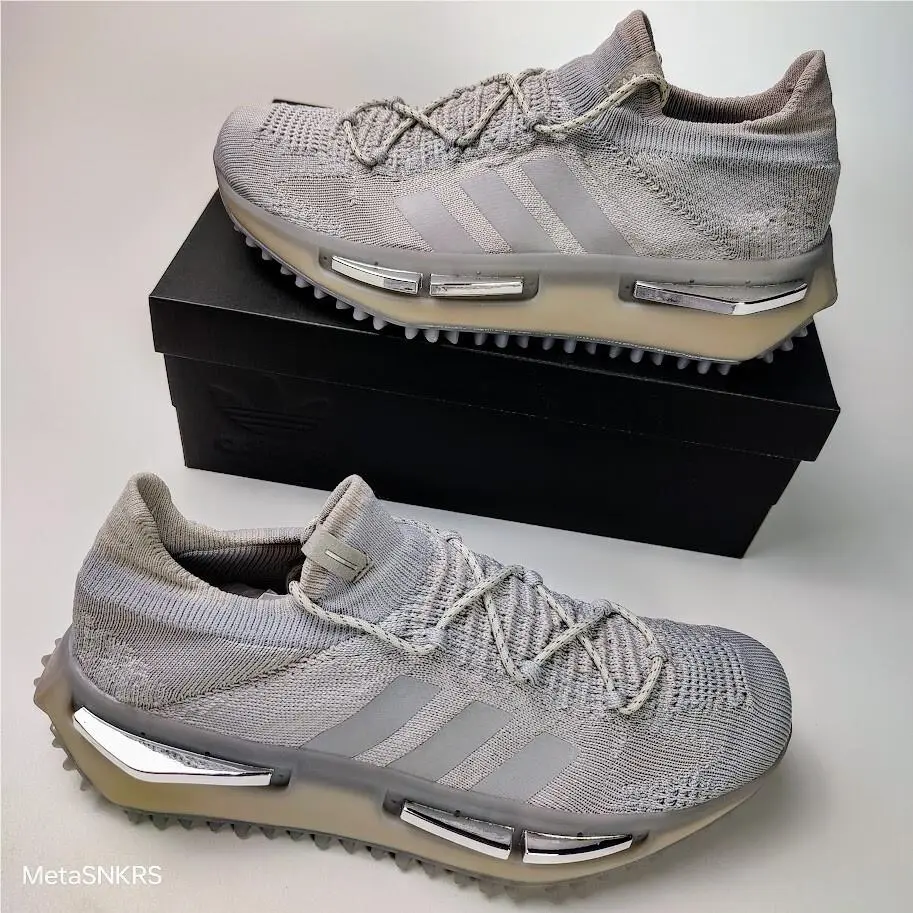 Adidas shoes - adidas NMD S1 - NMD - ID0360 - Grey Two / Grey One / Silver Metallic 8