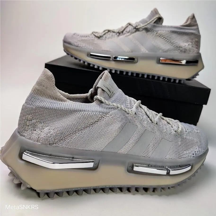 Adidas shoes - adidas NMD S1 - NMD - ID0360 - Grey Two / Grey One / Silver Metallic 11