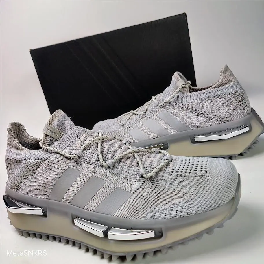 Adidas shoes - adidas NMD S1 - NMD - ID0360 - Grey Two / Grey One / Silver Metallic 12