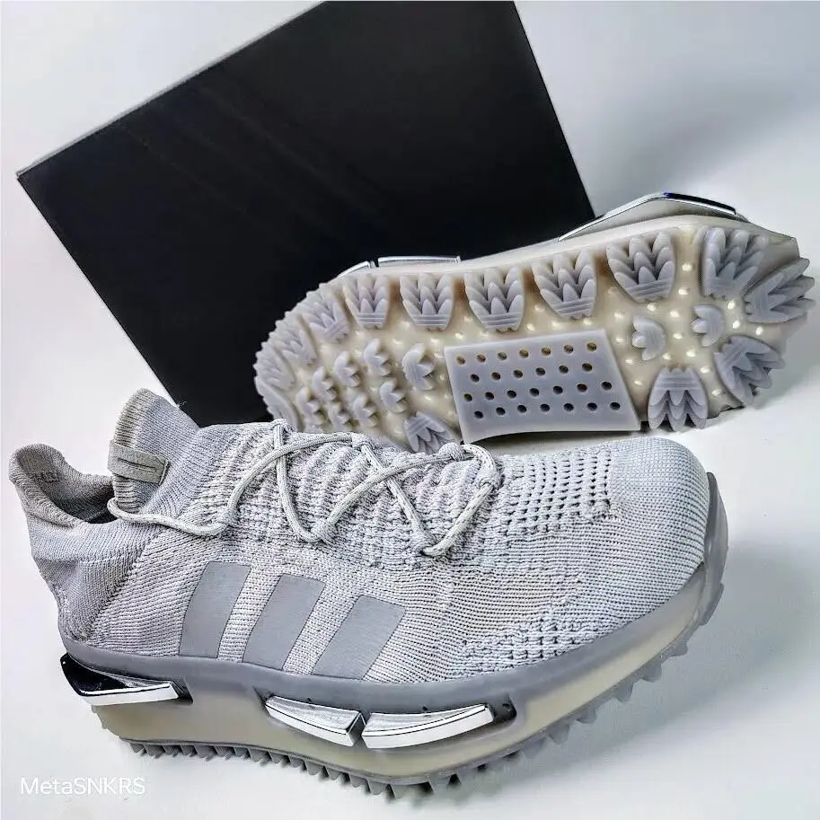 Adidas shoes - adidas NMD S1 - NMD - ID0360 - Grey Two / Grey One / Silver Metallic 2