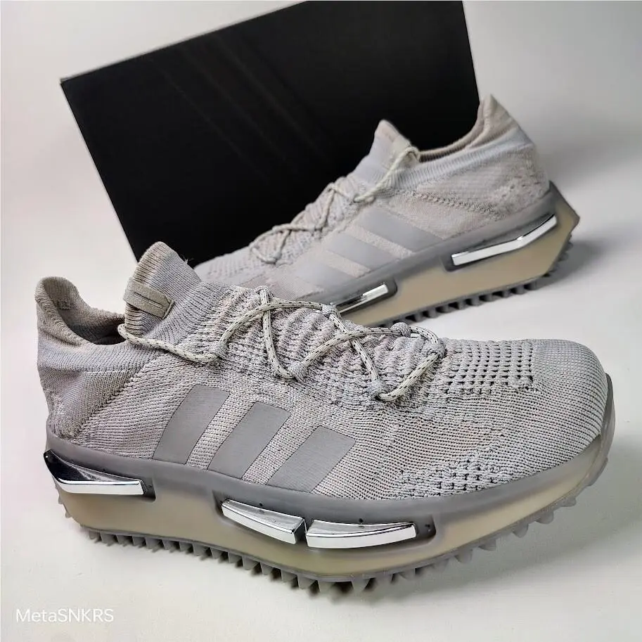 Adidas shoes - adidas NMD S1 - NMD - ID0360 - Grey Two / Grey One / Silver Metallic 3