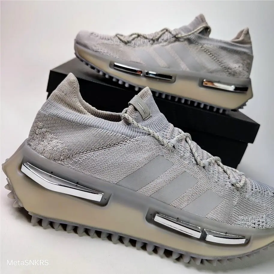 Adidas shoes - adidas NMD S1 - NMD - ID0360 - Grey Two / Grey One / Silver Metallic 5