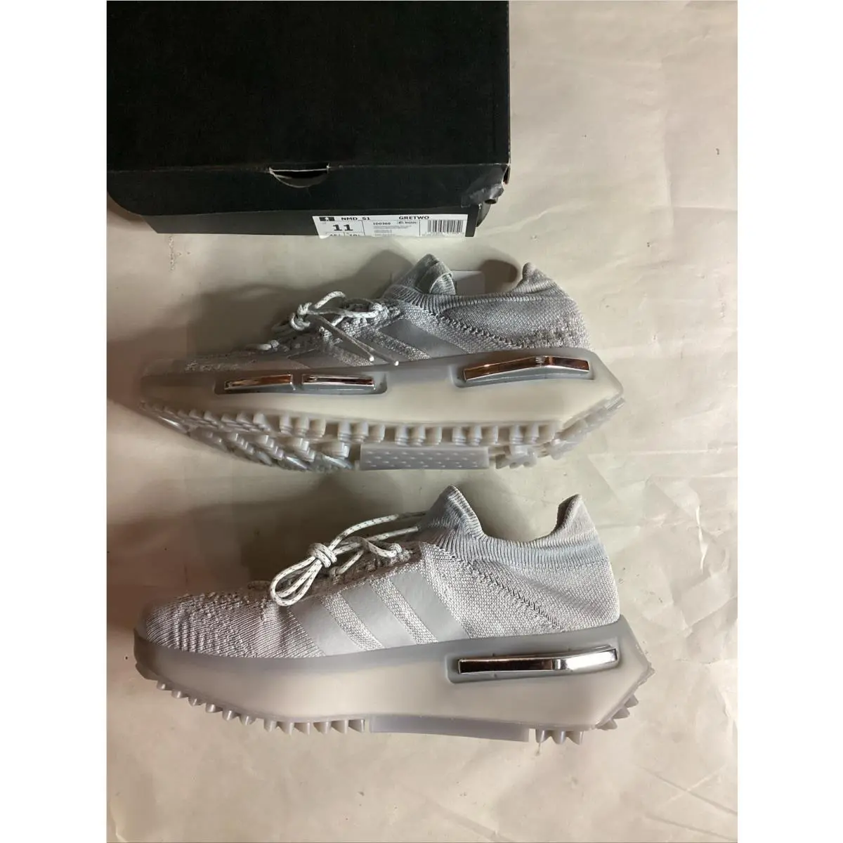 Adidas shoes - adidas NMD S1 - NMD - ID0360 - Gray, Manufacturer: Grey Two/Grey One/Silver Metallic 1