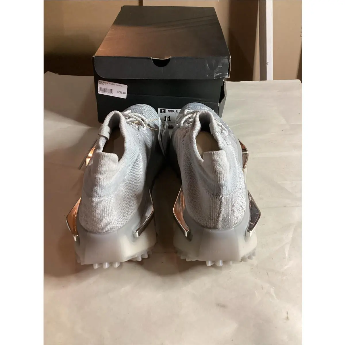 Adidas shoes - adidas NMD S1 - NMD - ID0360 - Gray, Manufacturer: Grey Two/Grey One/Silver Metallic 2