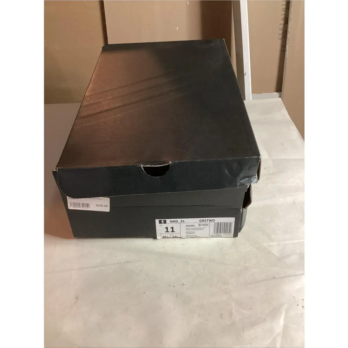 Adidas shoes - adidas NMD S1 - NMD - ID0360 - Gray, Manufacturer: Grey Two/Grey One/Silver Metallic 7