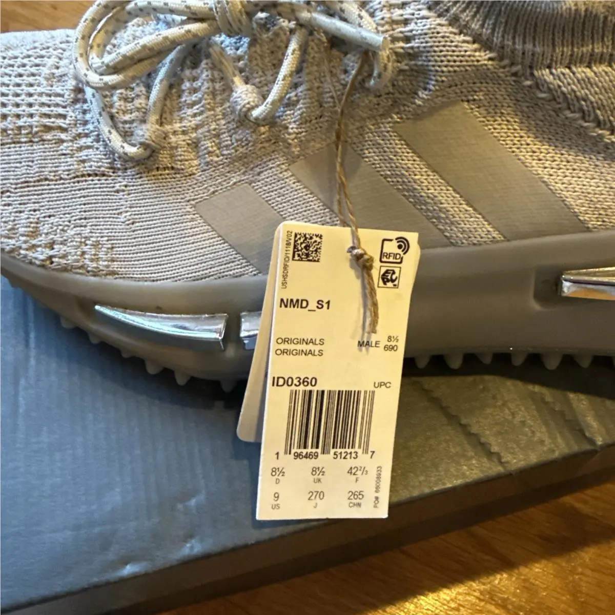 Adidas shoes - adidas NMD_S1 - ID0360 - Gray, Manufacturer: Grey Two/Grey One/Silver Metallic 2