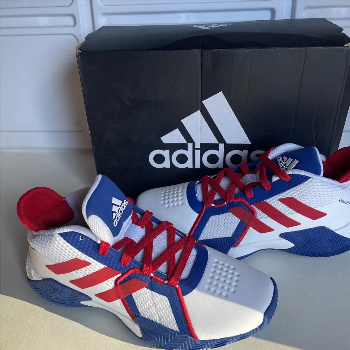 Adidas Court Vision 2 Basketball Shoes Ortholite Cushion FZ1373 Size 6 Men`s