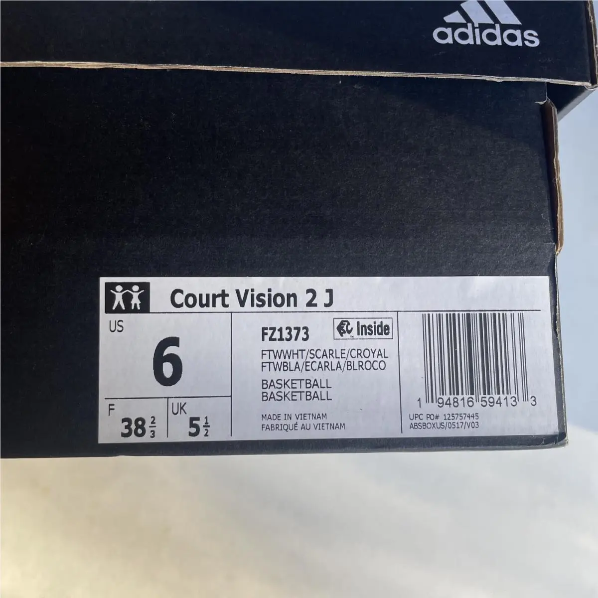 Adidas shoes - adidas Court Vision - Court Vision - FZ1373 - Multi-color 6