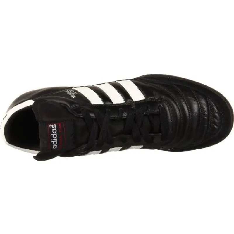 Adidas Mundial Team Men`s Turf Soccer Shoes Black/white/red Size 8 - Black