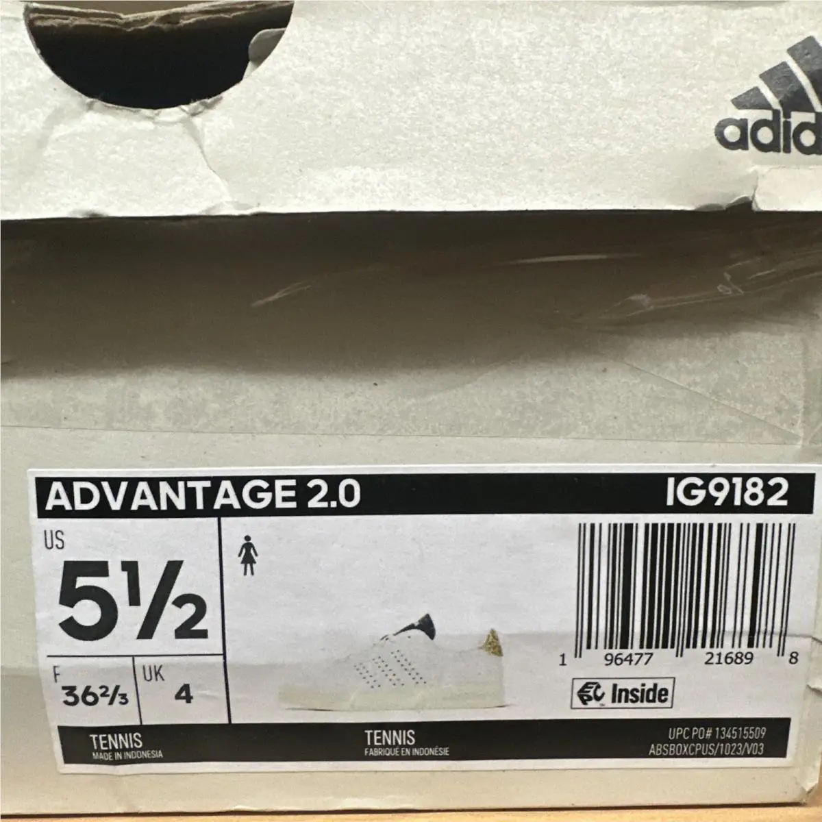 Adidas shoes - adidas Advantage - Advantage - IG9182 - White/Night Indigo/Off-White 4