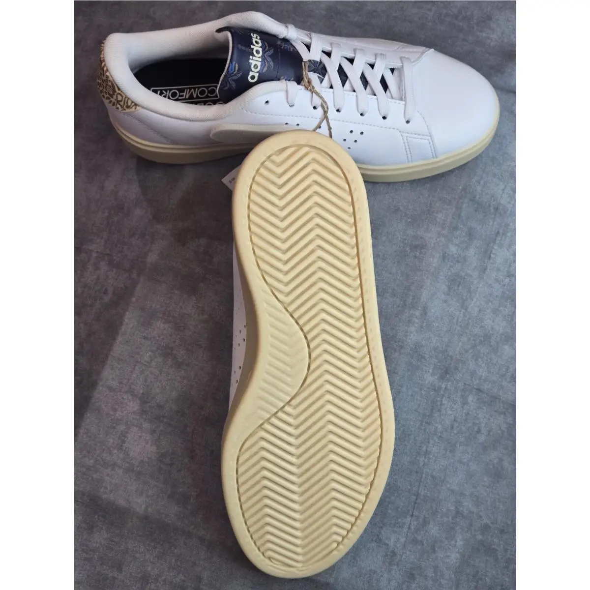 Adidas shoes - adidas x FARM RIO Collaboration Advantage 2.0 - IG9182 - White 3