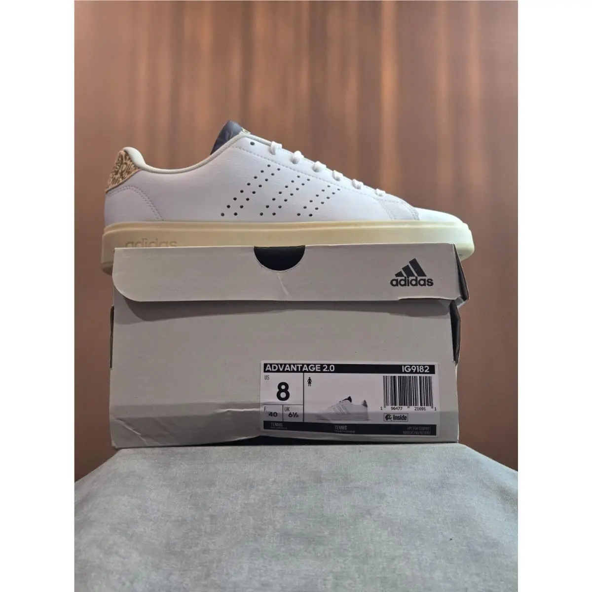 Adidas shoes - adidas x FARM RIO Collaboration Advantage 2.0 - IG9182 - White 6