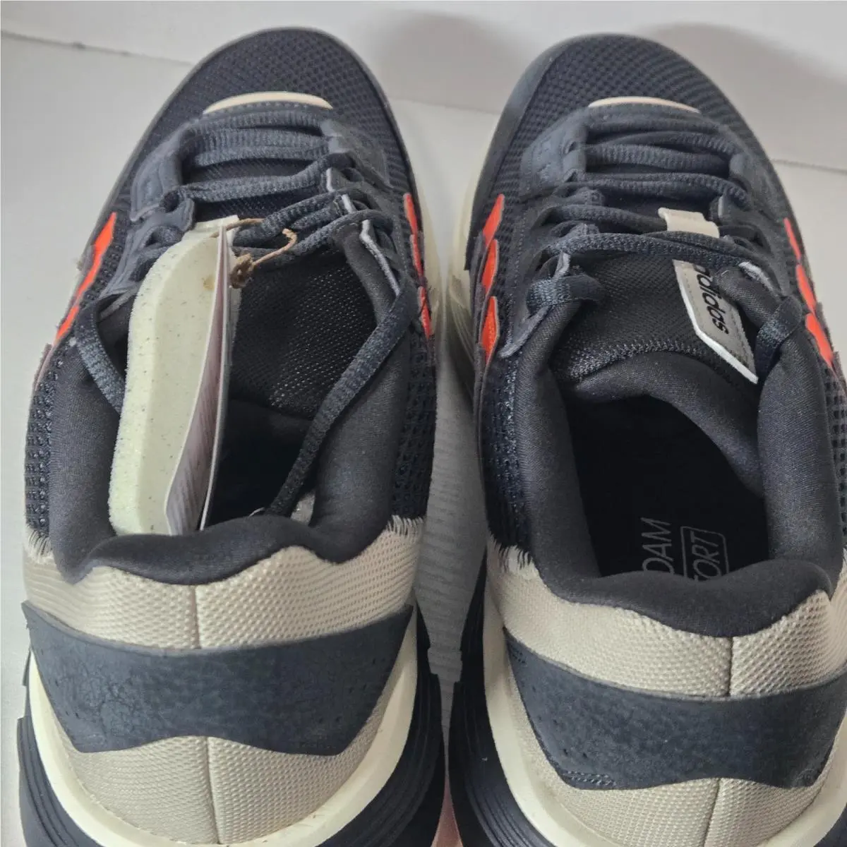 Adidas shoes - adidas Astrastar - Astrastar - JQ6077 - Gray, Manufacturer: Carbon/Carbon/Impact Orange (UPC: 197619167900) 4
