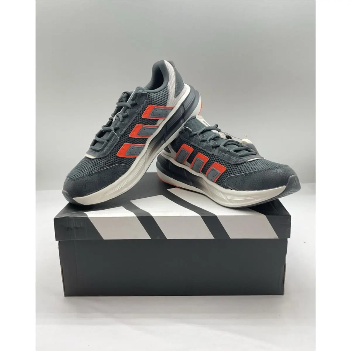 Adidas Astrastar Men’s Running Shoes Black/orange Size 10