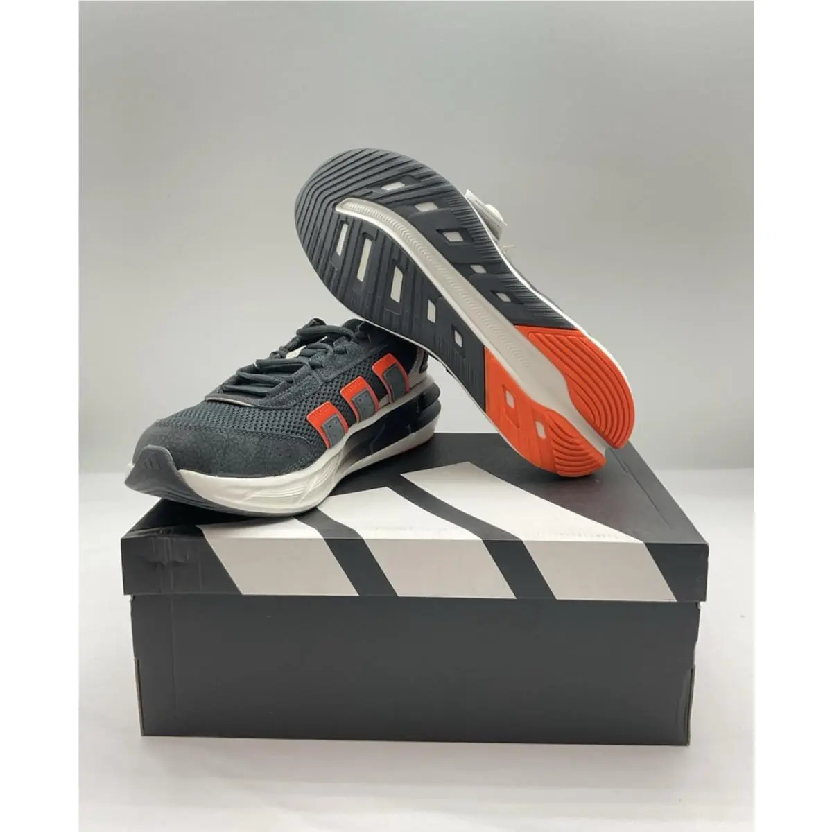 Adidas shoes - adidas Astrastar - Astrastar - JQ6077 - Gray, Manufacturer: Carbon/Carbon/Impact Orange (UPC: 197619167900) 0