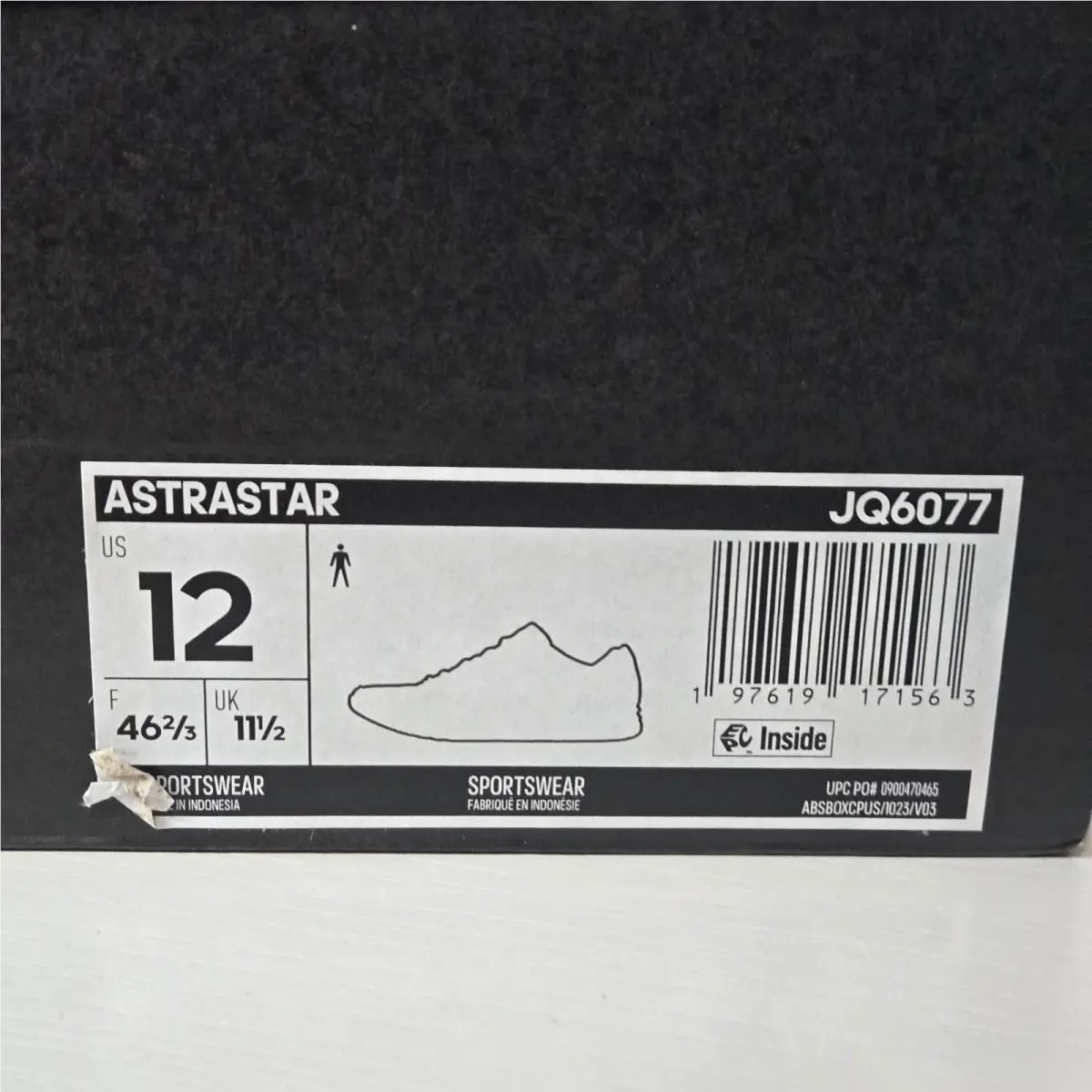 Adidas shoes - adidas Astrastar - Astrastar - JQ6077 - Gray, Manufacturer: Carbon/Carbon/Impact Orange (UPC: 197619167900) 7