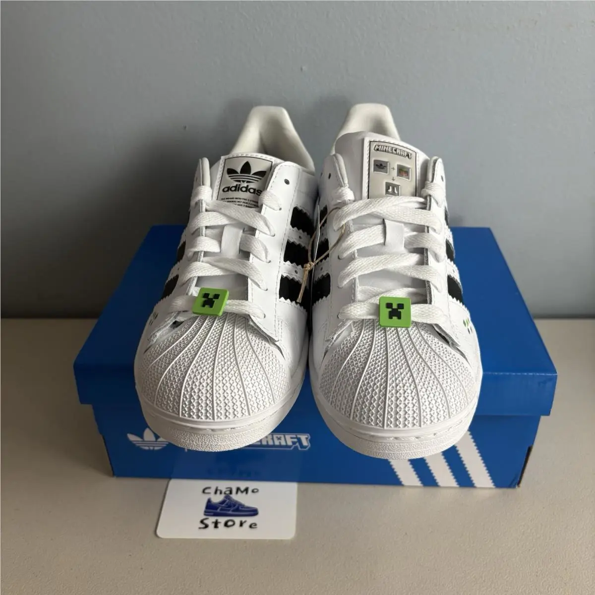 Adidas shoes - White/Black/Supcol 1