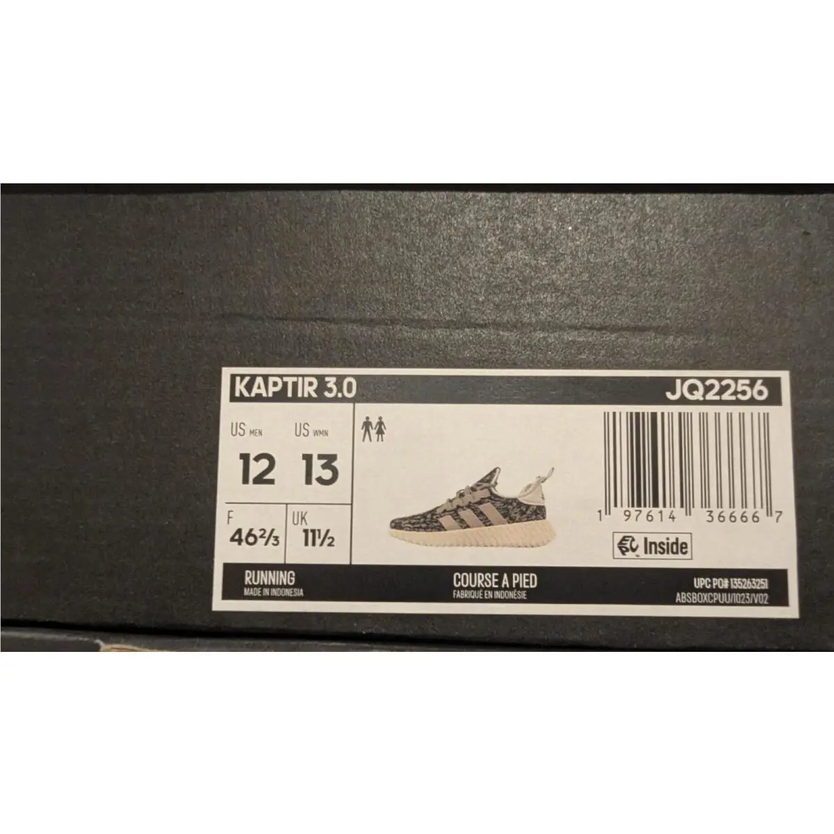 Adidas shoes - Grey/Black/Chalk White 4