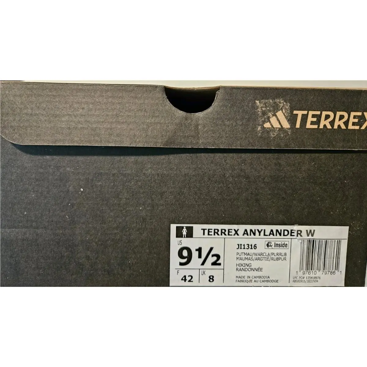 Adidas shoes - adidas Terrex - Terrex - JI1316 - Beige pink 8