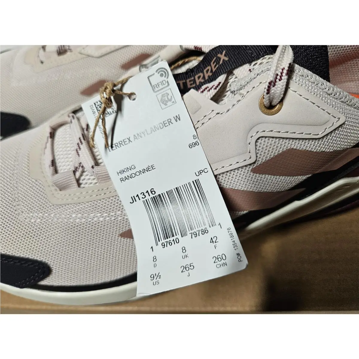 Adidas shoes - adidas Terrex - Terrex - JI1316 - Beige pink 0