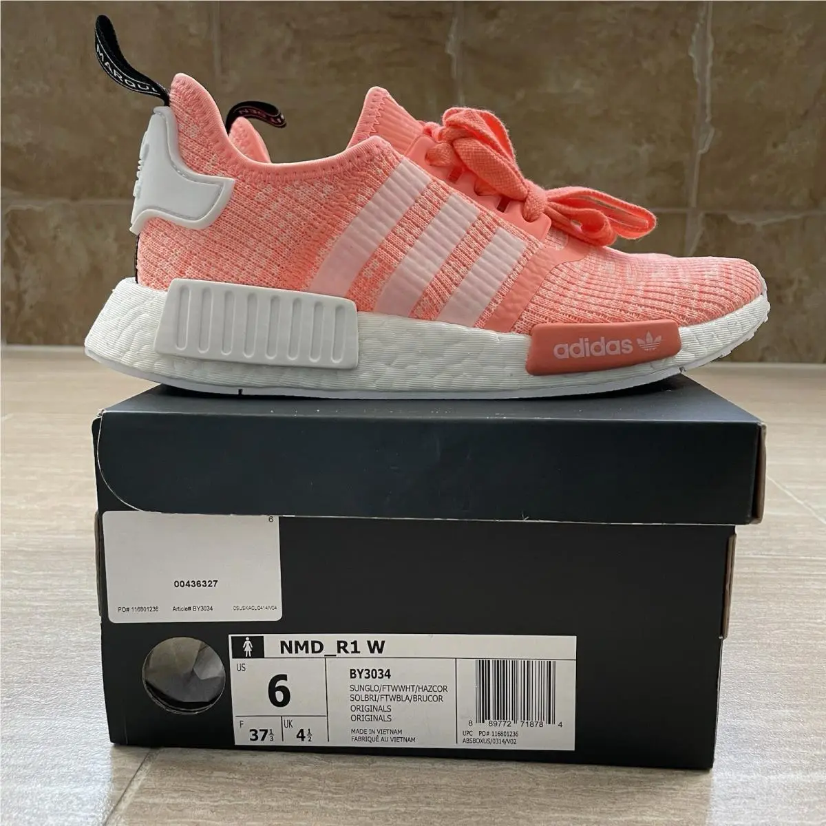 Adidas shoes - adidas NMD R1 - NMD - BY3034 - Pink 6